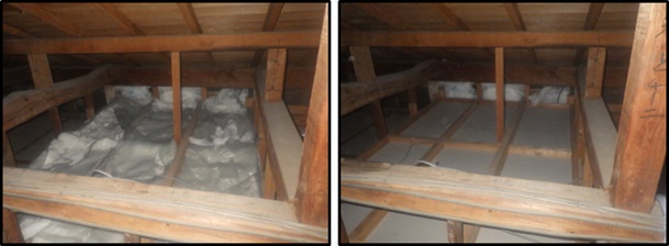 秩父市で屋根裏から足音や匂い