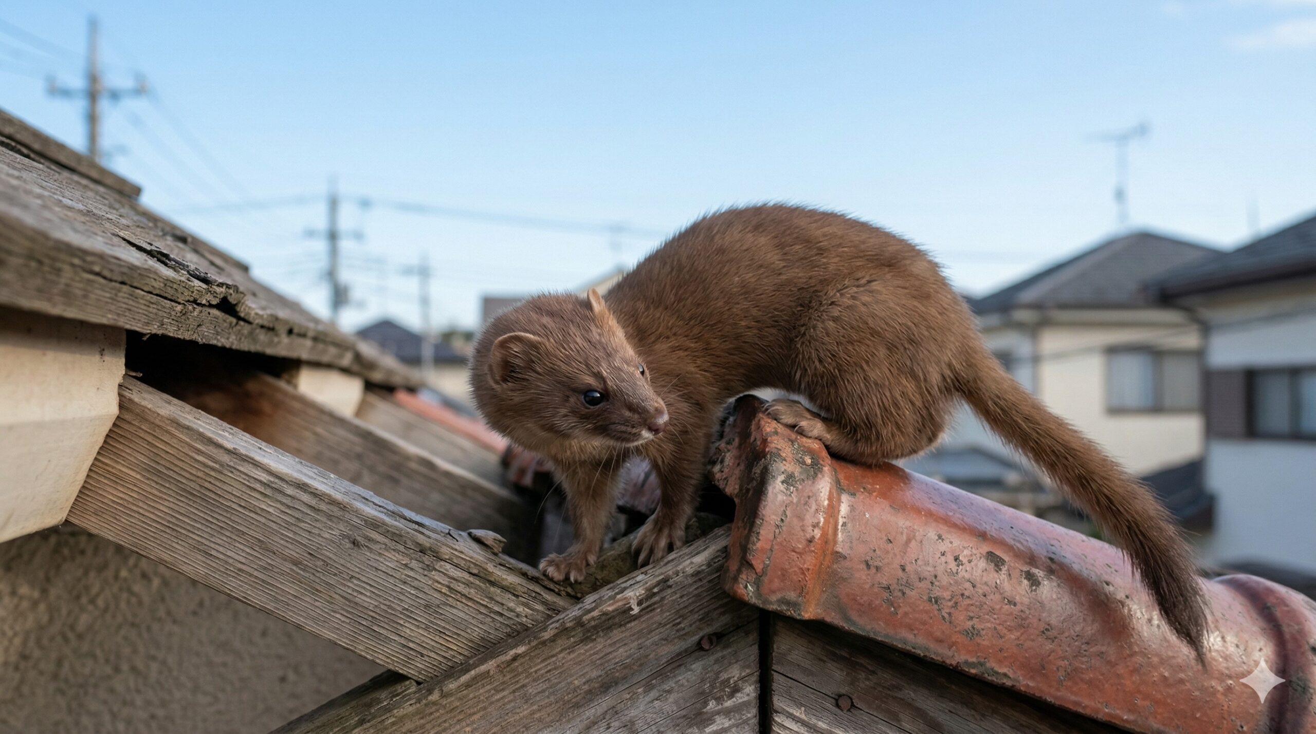 イタチはどこから入るのか