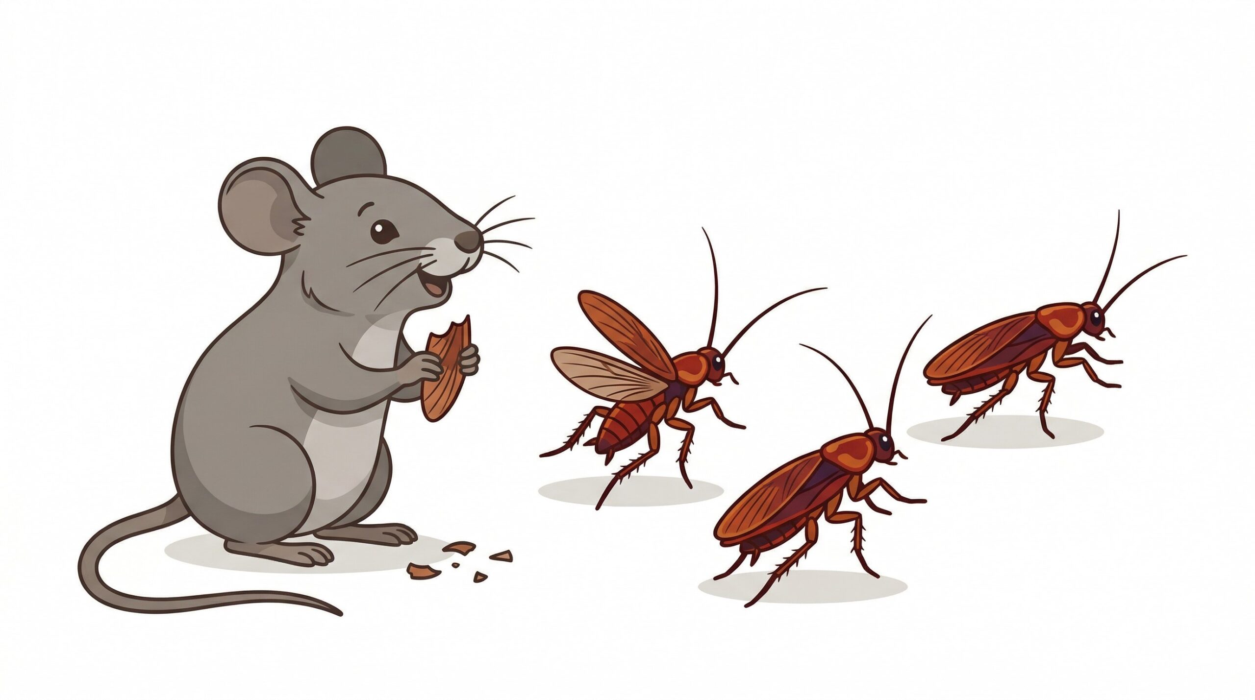 ネズミはゴキブリを食べるって本当