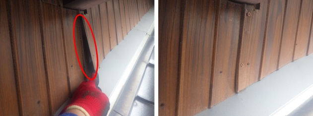 ハクビシンのフンがベランダに