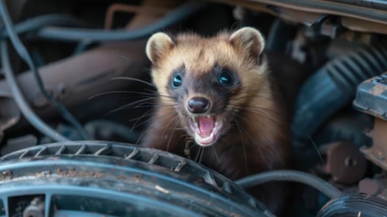 本庄市 屋根裏動物 テン