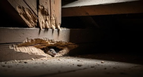 さいたま市で屋根裏から動物の音や匂い